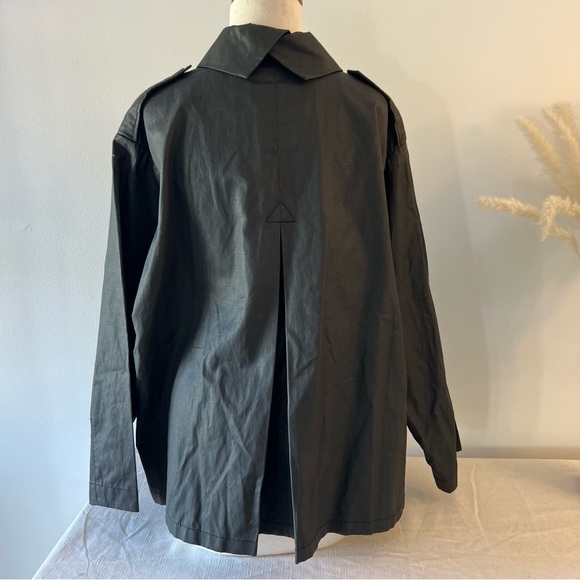 Cordera Black Utility Trench Jacket - Picture 6 of 10